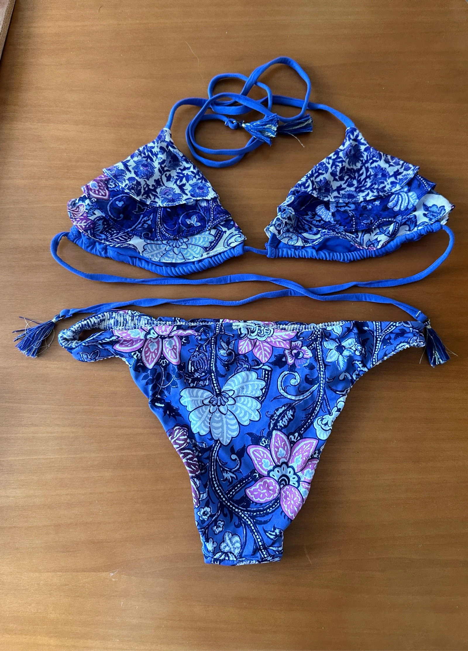Bikini Reversible Women's Secret - Estilo Boho / Étnico talla M – photo 2
